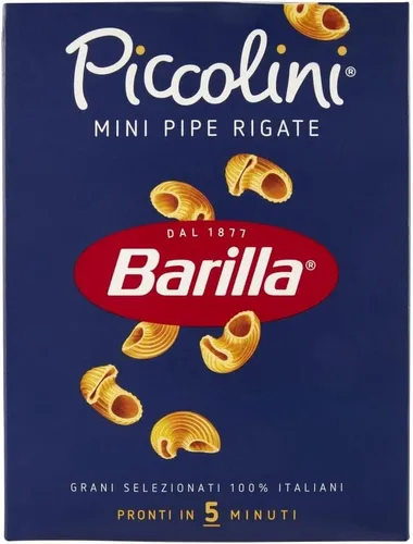 Pasta Barilla Piccolini mini pipe rigate Nudeln 500 g pack von Barilla