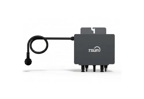 SUNNIVA TSUN TSOL-MX800Lite 800 W Mikro-Wechselrichter mit WiFi & Bluetooth - Innovativer Mikro-Wechselrichter für 2 Solarmodule, ausgestattet mit 2 MPPT, IP67-Schutz und 5m Anschlusskabel. Ideal für effiziente Energieerzeugung und einfache Kontrolle über die App.