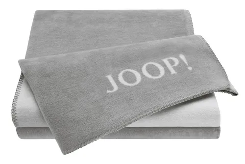 JOOP! Wohndecke-Doubleface Uni-Doubleface, grau in grau von JOOP!