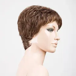 Ellen Wille Hairpower Perücke - Foxy Small 830.6 Chocolate Mix - Elegante Perücke für kleine Köpfe, die Dynamik und Weiblichkeit vereint. Mit schwungvollen Wellen und stufiger Silhouette für einen jugendlichen Look. Hochwertige Verarbeitung und geprüftes Material für besten Tragekomfort.