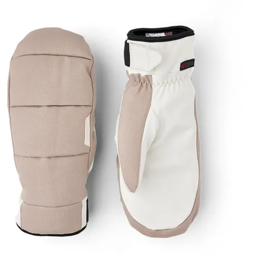 Hestra Czone Frame Fäustlinge beige Größe 9 Skifahren Winddicht Wasserabweisend