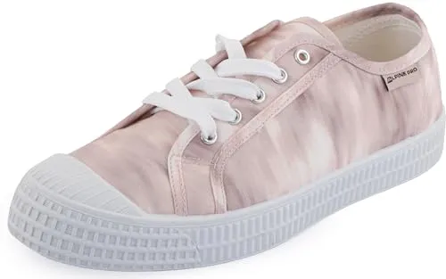 Alpine PRO ZARADA Elegante Damen Freizeitschuhe, Sneaker, Bequeme Stoffschuhe, Turnschuhe, Sportschuhe, Schnürhalbschuhe, rutschfeste Gummisohle, Sommerliches Design (40)