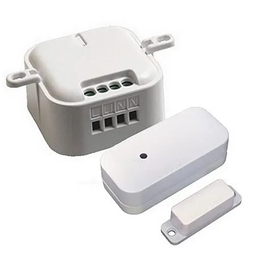 EINBAU Funk Abluftsteuerung PA-820 SPARSET - Funk-Wandsender mit kabellosem Funkschalter CMR-2000 und Fensterkontaktschalter, ideal zur effizienten Steuerung von Dunstabzugshauben und Öfen. Kompakte Bauweise und hohe Schaltleistung bis 2000 Watt.