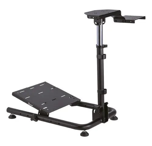Ranqer Controller-Halterung Racing Wheel Stand, (Racing Lenkradständer - Höhe und Winkel einstellbar - Schwarz)