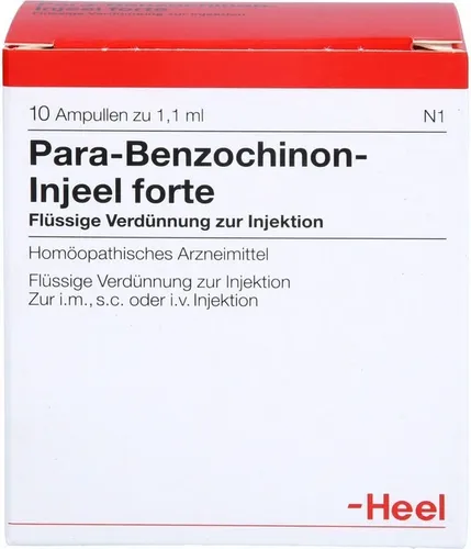 PARA BENZOCHINON Injeel forte Ampullen 1,1 ml