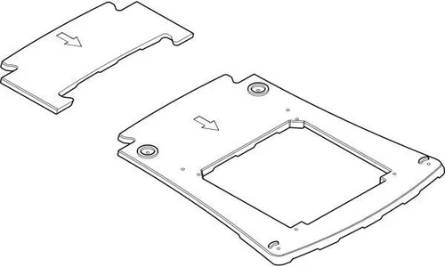 Truma Adapterrahmen für Klimaanlagen Aventa comfort 2. Generation, Fiat Ducato ab Bj. 2006/07