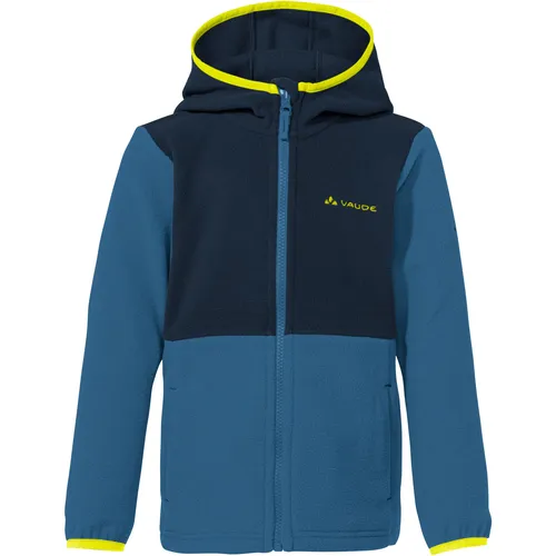 Vaude Kinder Pulex Hoodie II Jacke (Größe 146, blau) - Funktionsjacke aus kuschelig weichem Fleece, ideal für kalte Tage und aktive Abenteuer im Freien.