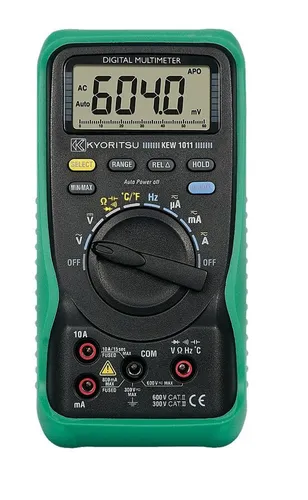 Produktbild Kyoritsu KEW 1011 Hand-Multimeter digital CAT III 600 V Anzeige (Counts): 4000 (KEW 1011)