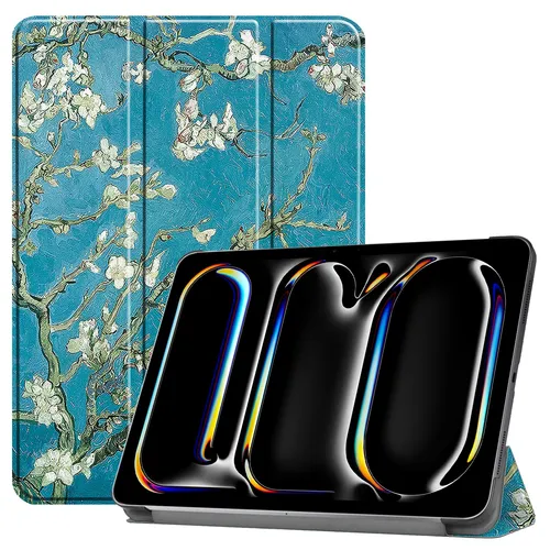 Hülle für Apple iPad Pro 11 2024 M4 5. Gen 11 Tasche Cover Schutzhülle mit Stand