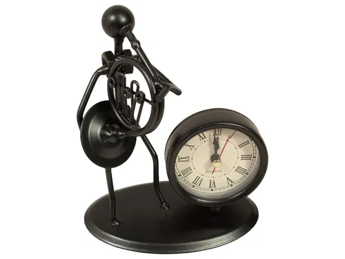 Gewa Skulptur mit Uhr - Waldhorn