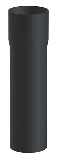 Regenfallrohr mit Muffe anthrazit DN 76 Länge 2 Meter