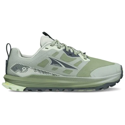 Altra Women's Lone Peak 9+ - Trailrunningschuhe grau US 8,5 | EU 40 - Robuste Damen-Trailrunningschuhe in Grau, Größe 8,5. Mit griffiger Vibram-Sohle für optimalen Halt auf anspruchsvollen Trails. Entdecken Sie weitere Altra-Highlights in unserem Online-Shop!