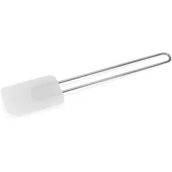 WAS Germany - Teigspatel mit Edelstahlgriff, 27 cm, Silikon