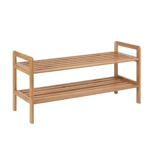 Begryf Bambus Garderobenbank in braun von Begryf