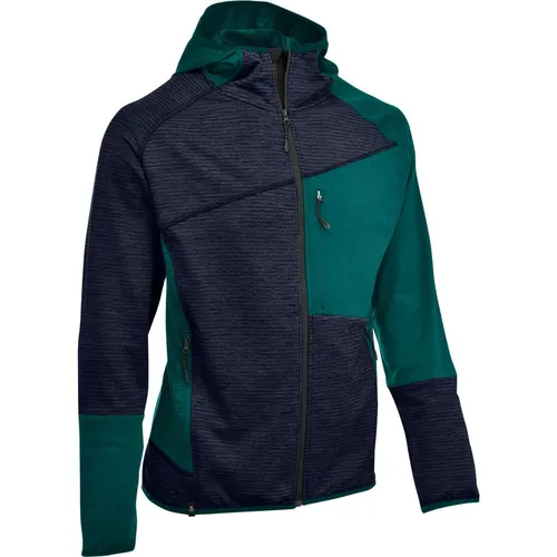 Maul Sport Kahlersberg II Fleecejacke Gr 54 blau - Outdoor Freizeitjacke für Herren, schnelltrocknend und ideal für Wandern und Skitouren. Mit Kapuze und Stretch für optimalen Komfort.