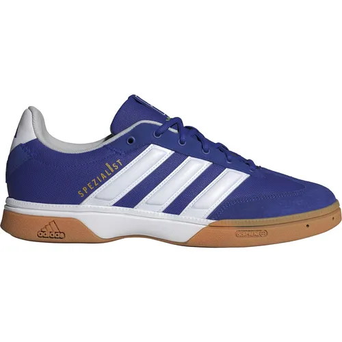 adidas Performance SPEZIALIST INDOOR Hallenschuh blau 45 1/3 EU - Herren-Sportschuhe, ideal für jeden Hallensport mit sportlichem Design und optimaler Gummisohle für besten Halt und Komfort.