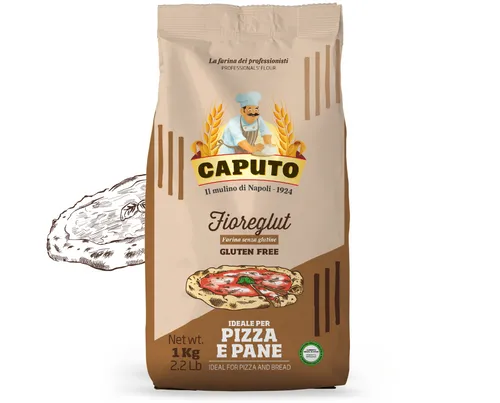Molino Caputo Fioreglut Glutenfrei - 1kg - Glutenfreies Mehl - Gluten Free Flour