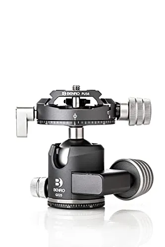 Benro GX25 Two Series Arca-Swiss Style Low Profile Aluminium Kugelkopf mit PU56 Kameraplatte (GX25)