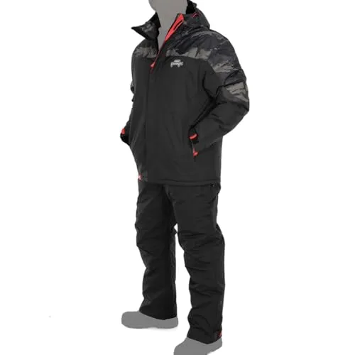 Fox Rage Winter Suit - Thermoanzug Größe XL - Funktionsjacken für Angler, wasserdicht und atmungsaktiv, mit Fleece-Fütterung für optimalen Komfort in der Kälte. Ideal für Wind- und Regenschutz bei jedem Wetter!