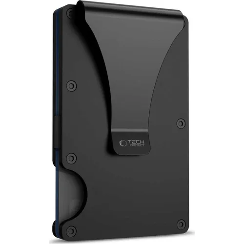 Kartenhalter mit RFID-Schutz Tech-Protect Case Cover Etui Hülle Schwarz