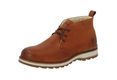 Palado Baltris Stiefel braun 44 EU - Wanderschuhe in Größe 44, aus hochwertigem Leder mit robustem Blockabsatz, ideal für lange Wanderungen und Outdoor-Abenteuer.