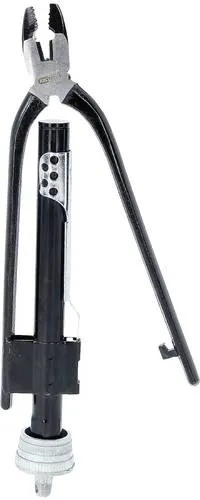 KS Tools Drahtwirbelzange 116.1301, 215mm - Rundzange mit linksdrehender Zusatzschneide für schnelles und präzises Wirbeln von Draht bis 1,0 mm, ideal für filigrane Arbeiten.