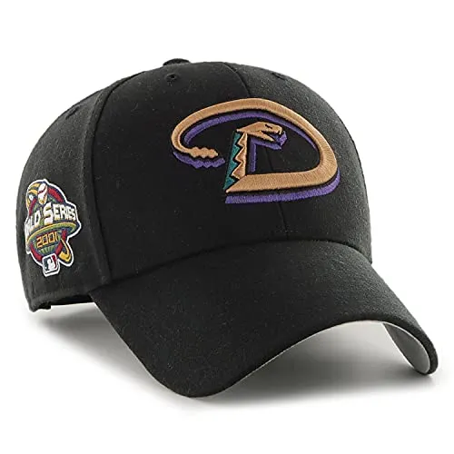 Arizona Diamondbacks Snapback Sure Shot 47 MVP Cap - Hüte & Mützen, verstellbare Baseballkappe mit UV-Schutz und atmungsaktivem Mesh-Rückeneinsatz – ideal für Freizeit und Sport im Sommer.