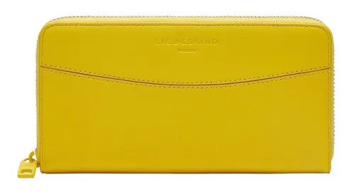 Liebeskind Berlin Alessa 3 KODIAQ Gigi Lemon Geldbörse - Damen-Geldbörse aus hochwertigem Lammleder mit RFID-Schutz, 19 Kartensteckplätzen und elegantem Design – ideal für Business und Freizeit.