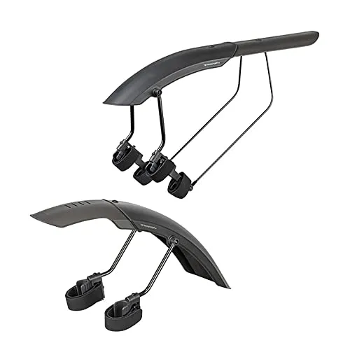 Topeak Tetrafender Schutzblech M1 & M2 – Schwarz - Fahrradschutzbleche mit einfacher Montage und optimaler Reifenabdeckung. Ideal für Mountainbikes, um Schlamm und Schmutz effektiv abzuhalten.