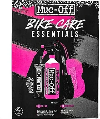 Muc Off E-Bike Essential Kit Reinigungsset - Fahrrad-Pflegemittel für E-Bikes, enthält alles für die gründliche Reinigung und Pflege, damit Ihr E-Bike stets in Top-Zustand bleibt.