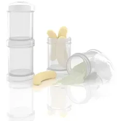 Twistshake Aufbewahrungsdose Milchpulverportionierer, Aufbewahrungsbox, Container, Dose, 2x100ml