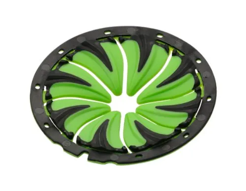 Dye Erwachsene Paintball Zubehör Rotor Quick Feed, Schwarz/Grün, One Size