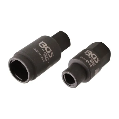 BGS-8953 Einsätze für Bosch Einspritzpumpen, 3-Kant, 7 & 12,6 mm