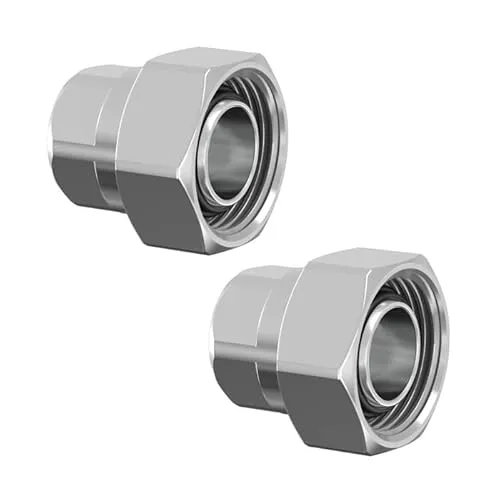 Simplex Anschluss-Set G5, Rp1/2 x G3/4i Eurokonus - Effizientes Anschlussventil mit Absperrung für Heizkörper - F10370