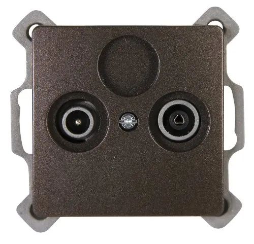 Steckdosen Braun von Kopp