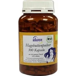 Hagebuttenpulver 300 ST - Nahrungsergänzungsmittel mit Polyphenolen, unterstützt das Immunsystem und fördert das Wohlbefinden, ideal für eine gesunde Lebensweise.