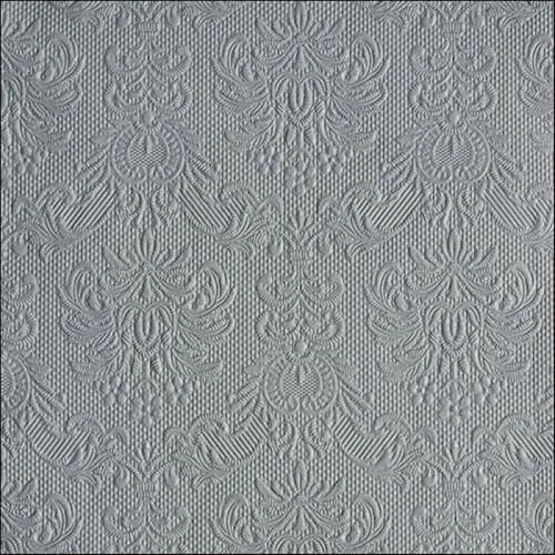 Ambiente Servietten Lunch/Party 33x33cm Elegance Grau in grau von Ambiente