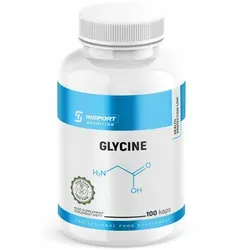 L-Glycin Kapseln 100 Stück | 900 mg pro Portion, rein und ohne Zusätze