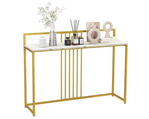 Konsolentische Gold von Costway