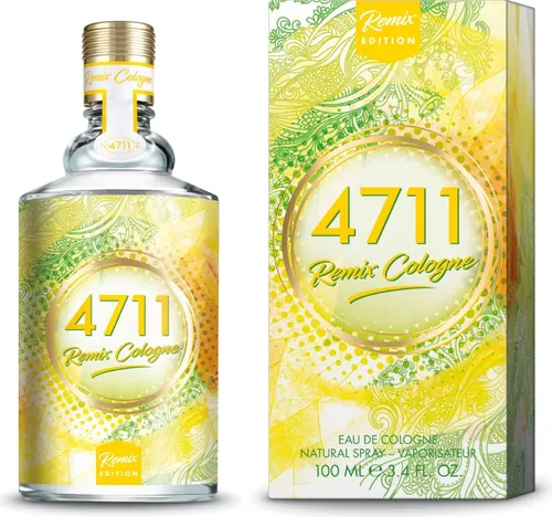Remix Cologne Zitrone EdC, 100 ml: Parfüm Damen Eau de Cologne 4711