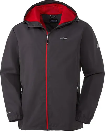 Regatta Allwetterjacke grau XXL - elastisch und bewegungsfreundlich - Sportliche Allwetterjacke aus 100% Polyester, atmungsaktiv und wasserabweisend. Ideal für aktive Tage im Freien, mit verstellbarer Kapuze und praktischen Taschen. Perfekt für den täglichen Einsatz.