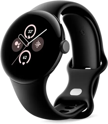 Google Pixel Watch 2 - 41mm Aluminiumgehäuse mit Sportarmband - Smartwatch mit Sturzerkennung und EKG Monitor, ideal für Fitness-Enthusiasten und Technikliebhaber, wasserdicht und mit Always-On AMOLED-Display.