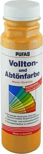 PUFAS Vollton- und Abtönfarbe250 ml 519 mandarin