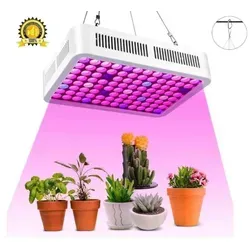 Welikera Pflanzenlampe LED Pflanzenlicht, 80W volles Spektrum Indoor Pflanzenwachstumslicht weiß