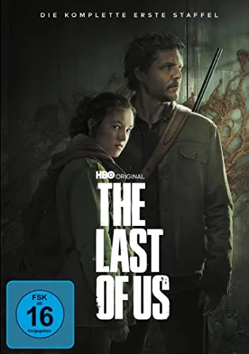 The Last Of Us: Staffel 1 - 4 DVDs NEU OVP - Actionreiche Fernsehserie auf DVD mit 495 Minuten Spielzeit, inklusive deutscher und englischer Sprache sowie Untertiteln. Erleben Sie die packende Geschichte mit Pedro Pascal und Bella Ramsey.