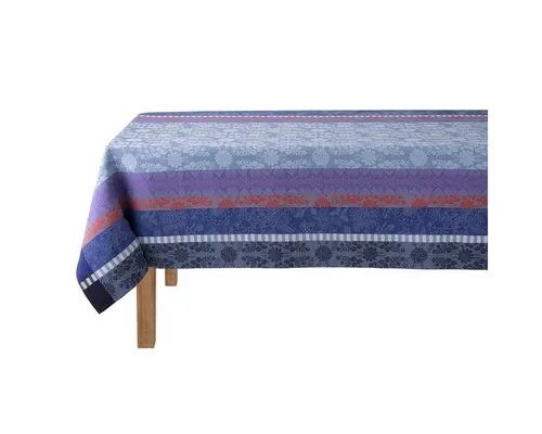 Le Jacquard Français Tischdecke Gipsy Azur 175x175 cm - Elegante Tischdecke Gipsy Azur von Le Jacquard Français – 100% Baumwolle, pflegeleicht und abwischbar. Ideal für Küche und Garten, mit stilvollem Design und strapazierfähiger Acrylbeschichtung.