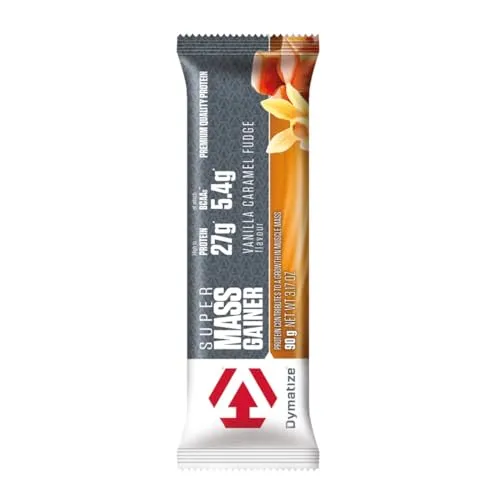 Dymatize Super Mass Gainer Bar Vanilla Caramel Fudge