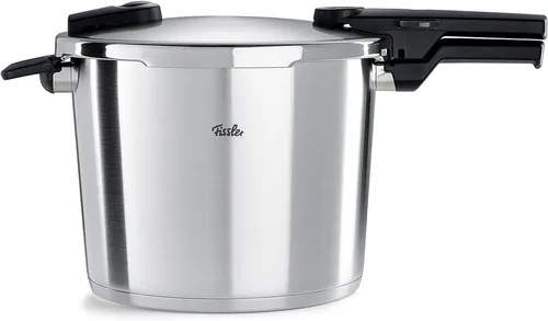 Fissler Schnellkochtopf Vitaquick Premium - 10 l, Edelstahl 18/10, Made in Germany, ergonomische Griffe und spülmaschinengeeignet