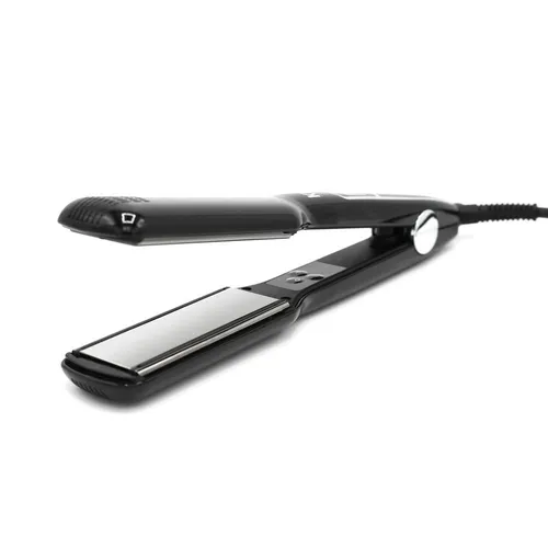 KU2 Cosmetics Haarglätteisen Bold I Extra breite 37 mm Keramik-Platten - Glätteisen mit 37 mm Keramik-Heizplatten, ideal für voluminöses Styling in nur 40 Sekunden Aufheizzeit – perfekt für glattes, lockiges Haar und Wellen.