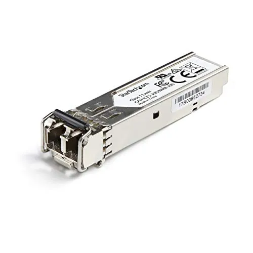 StarTech.com RX70KMSFPST Transceiver Modul (SFP Module, 1000Base-ZX Juniper kompatibel, Glasfaser, 1550 nm, LC Single Mode mit DDM)